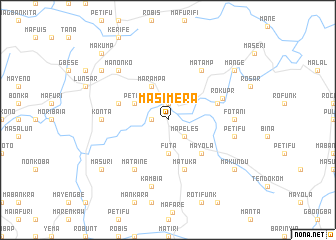 map of Masimera