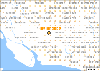 map of Māsimnagar