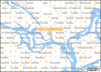 map of Masinābanda