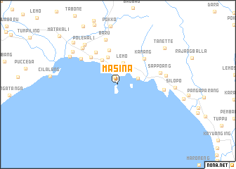 map of Masina