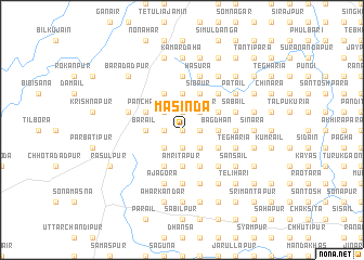 map of Masinda