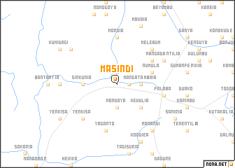 map of Masindi