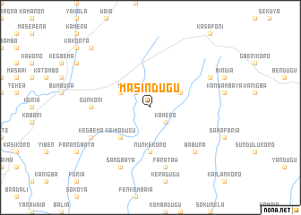 map of Masindugu