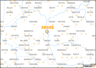 map of Masine