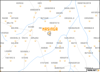 map of Masinga