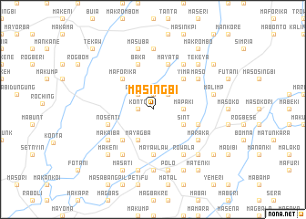 map of Masingbi