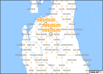 map of Masingini