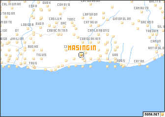 map of Masingin