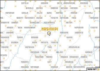 map of Masinkpi