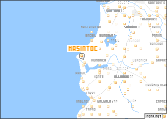 map of Masintoc