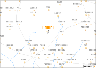 map of Masiri
