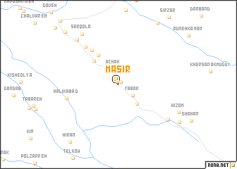 map of Maşīr