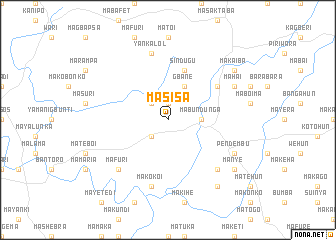 map of Masisa