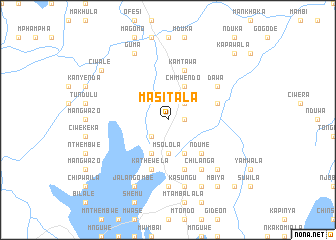 map of Masitala