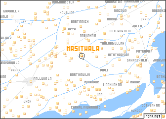 map of Masītwāla