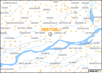 map of Masītwāli