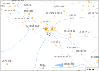 map of Masjed