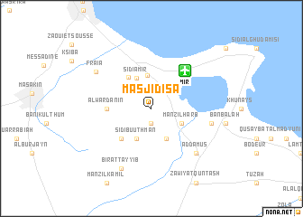 map of Masjid ‘Īsá