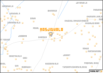 map of Masjidwāla