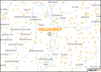 map of Masjid Waşīf