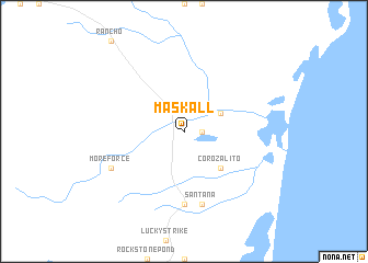 map of Maskall