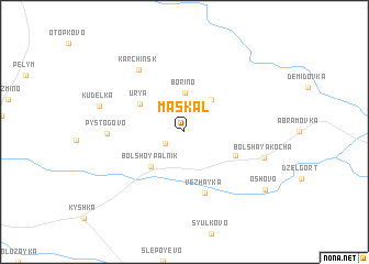 map of Maskal\