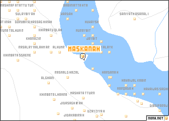 map of Maskanah