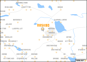 map of Maskbo