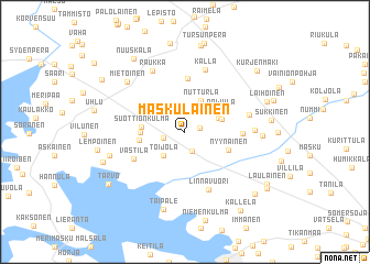 map of Maskulainen