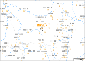 map of Masla