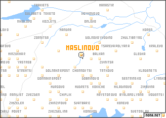 map of Maslinovo