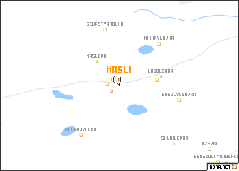 map of Masli