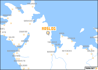 map of Maslog