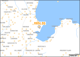 map of Maslog