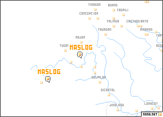 map of Maslog