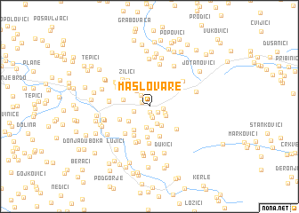 map of Maslovare