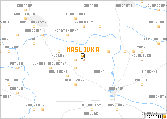 map of Maslovka