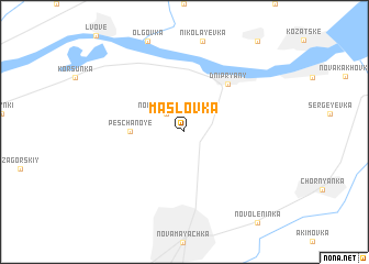 map of Maslovka