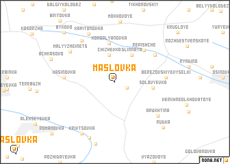 map of Maslovka