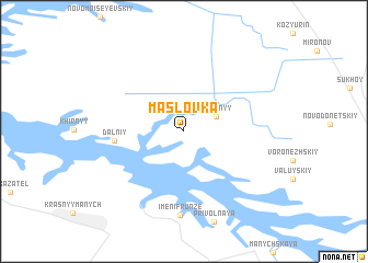 map of Maslovka