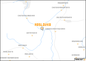 map of Maslovka
