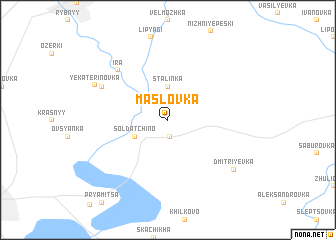 map of Maslovka