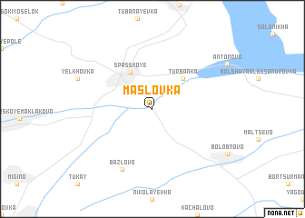 map of Maslovka