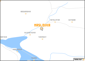 map of Maslovka