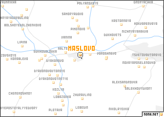 map of Maslovo