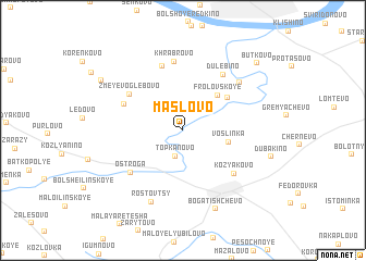 map of Maslovo