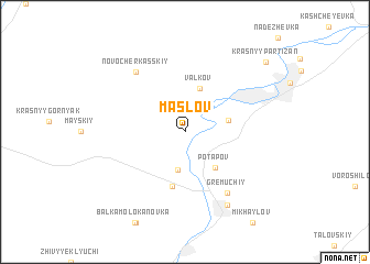 map of Maslov