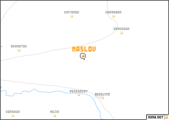 map of ((Maslov))