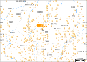 map of Maslūn