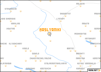 map of Maslyaniki